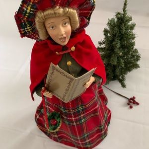 Christmas Caroler  18” tall